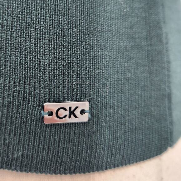 Calvin Klein Sleeveless Knit Top – Square Neckline & Deep-Cut Back - Size Medium - Picture 7 of 7